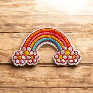 Rainbow Embroidered Patch